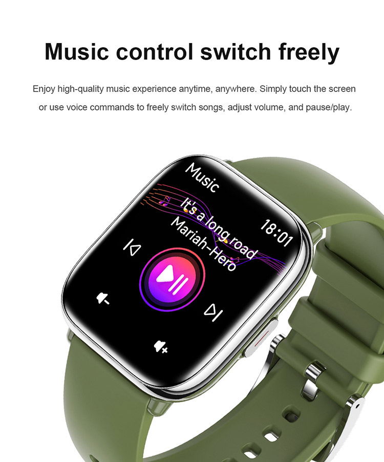 HD12 Music Control Smartwatch